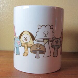 *BOGO mugs* 12 oz animal mushroom trippy mug BT21 (W4911)